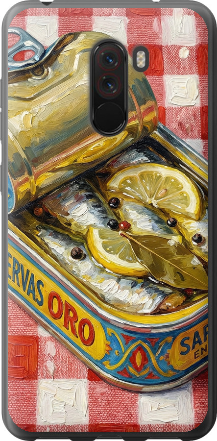 Vintage Sardine Tin Phone