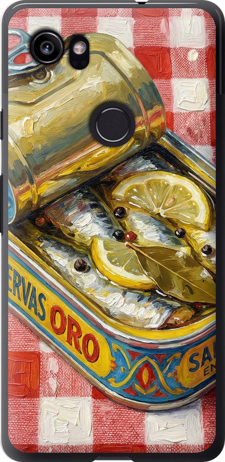 Vintage Sardine Tin Phone
