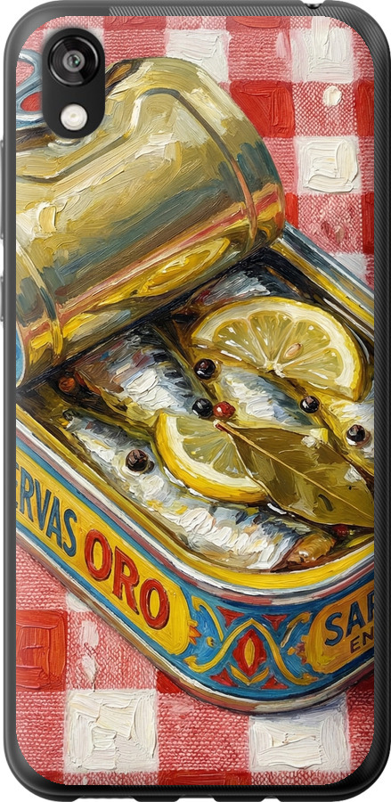 Vintage Sardine Tin Phone