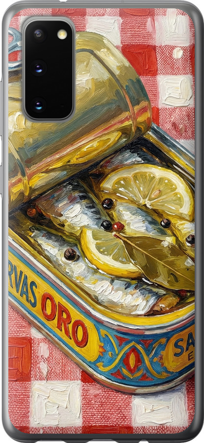 Vintage Sardine Tin Phone