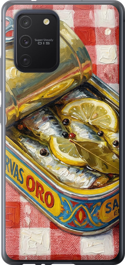 Vintage Sardine Tin Phone
