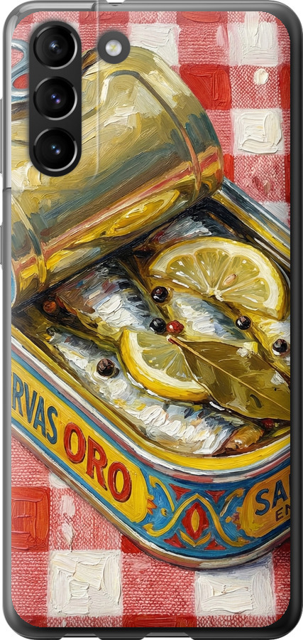 Vintage Sardine Tin Phone