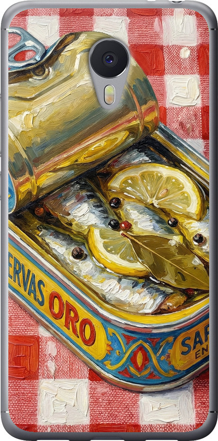 Vintage Sardine Tin Phone