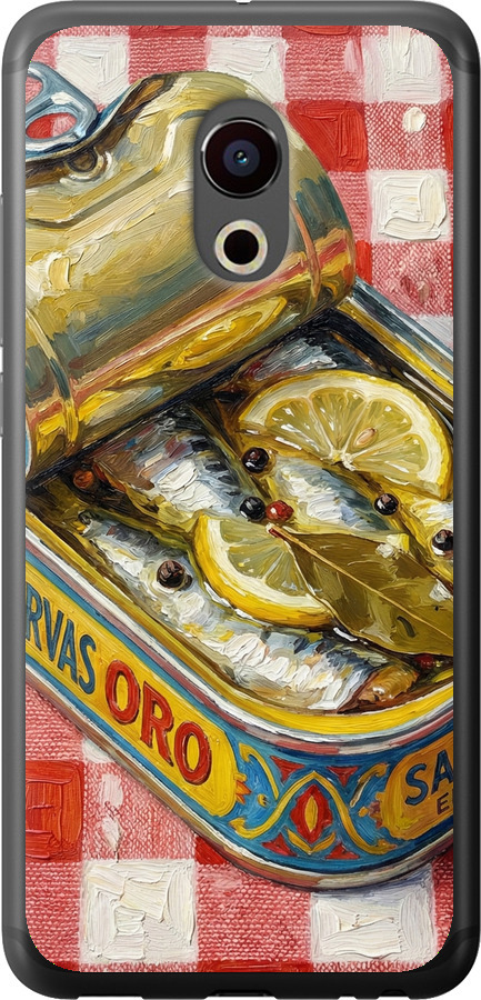 Vintage Sardine Tin Phone