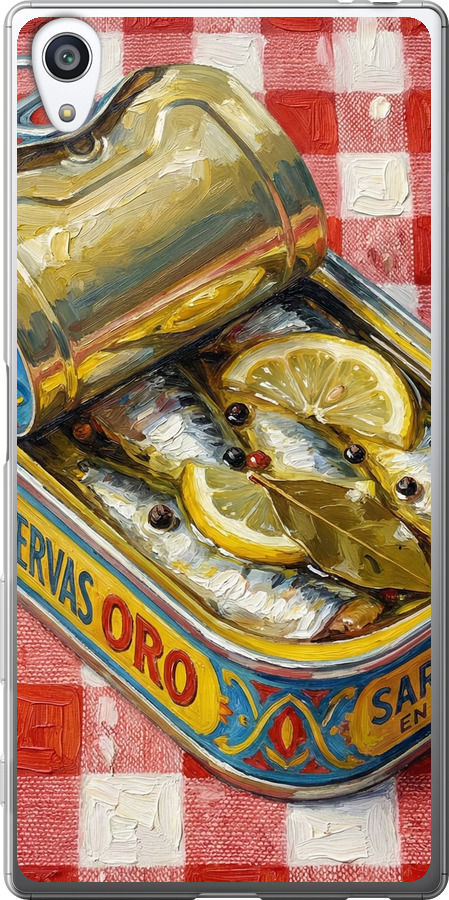 Vintage Sardine Tin Phone