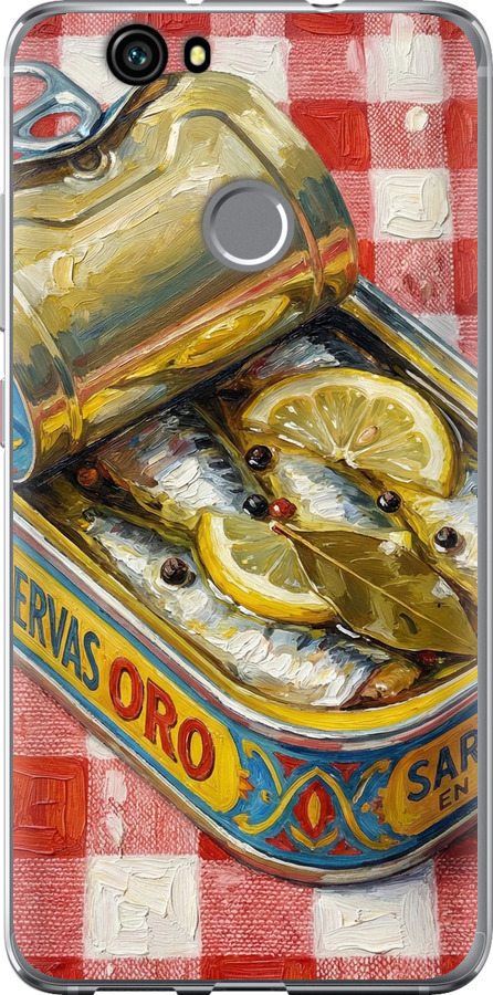 Vintage Sardine Tin Phone