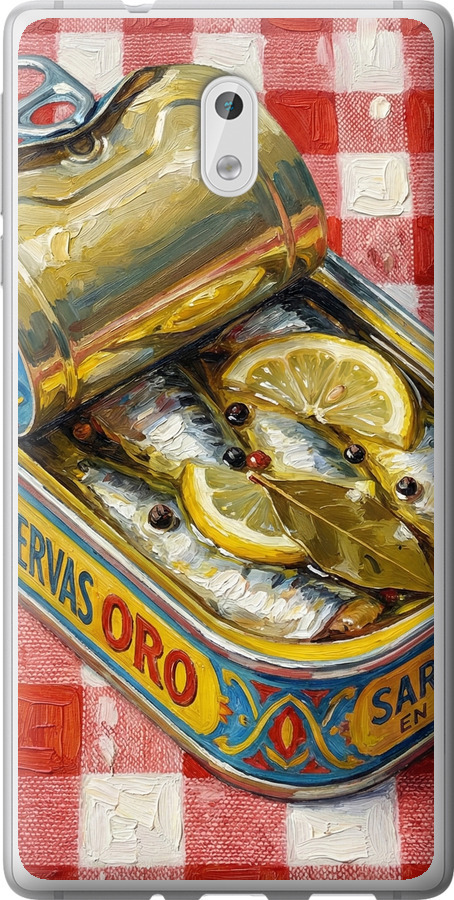 Vintage Sardine Tin Phone