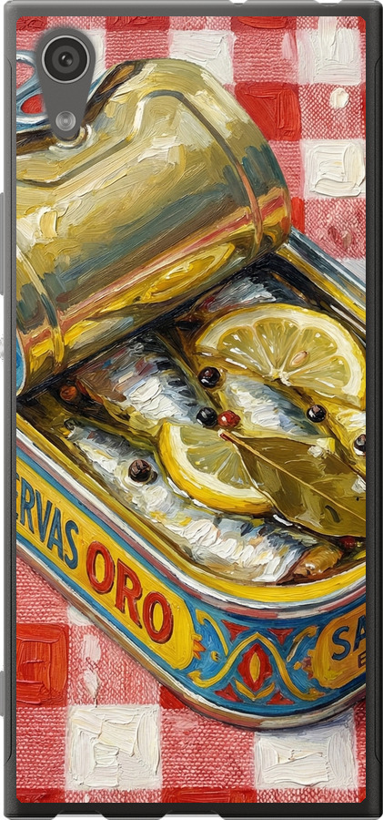 Vintage Sardine Tin Phone