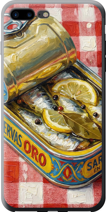 Vintage Sardine Tin Phone