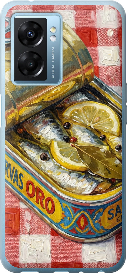 Vintage Sardine Tin Phone