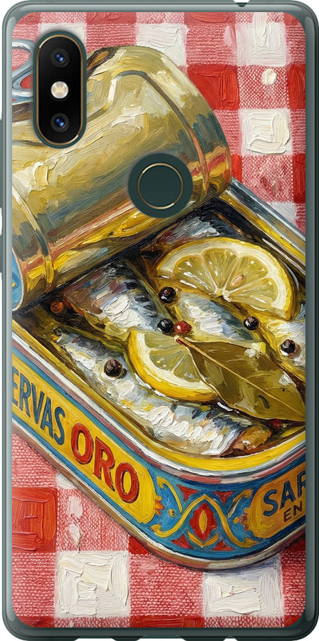 Vintage Sardine Tin Phone