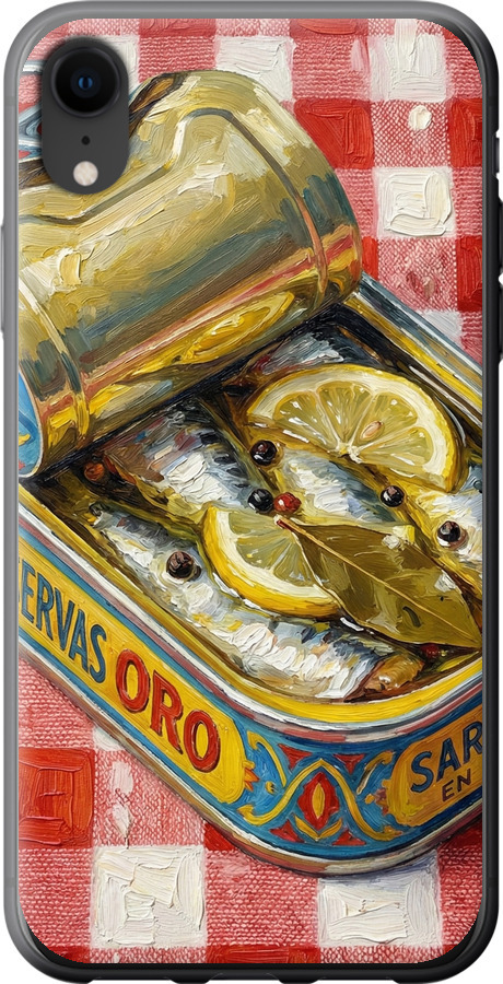 Vintage Sardine Tin Phone
