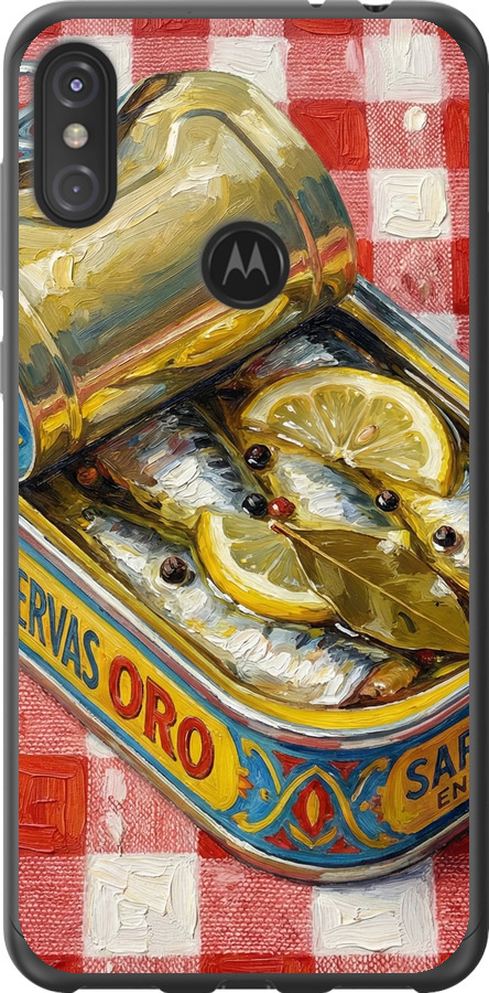 Vintage Sardine Tin Phone
