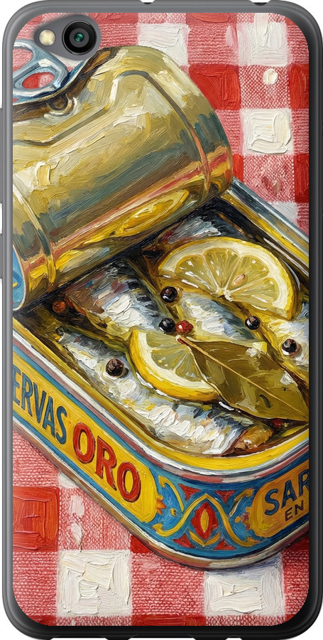 Vintage Sardine Tin Phone
