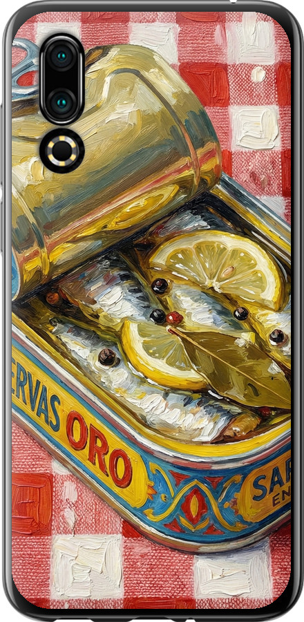 Vintage Sardine Tin Phone