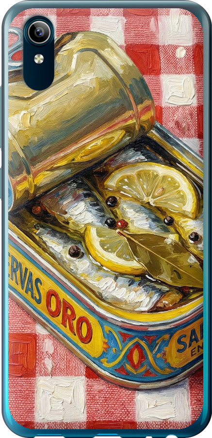 Vintage Sardine Tin Phone
