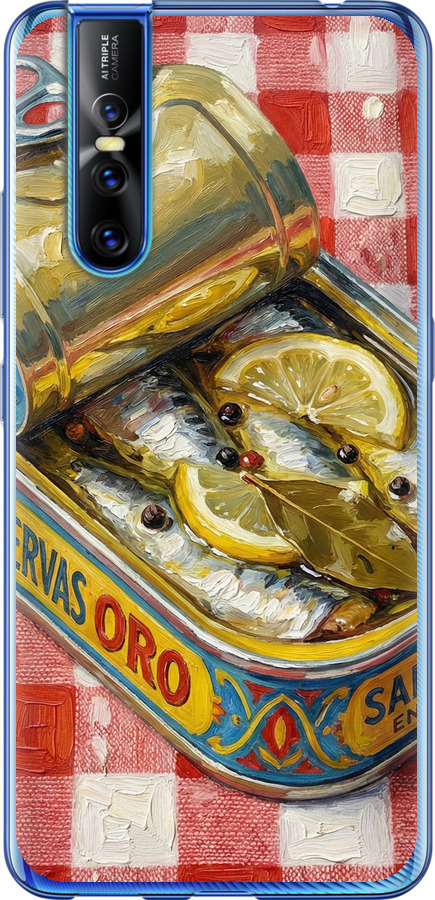 Vintage Sardine Tin Phone