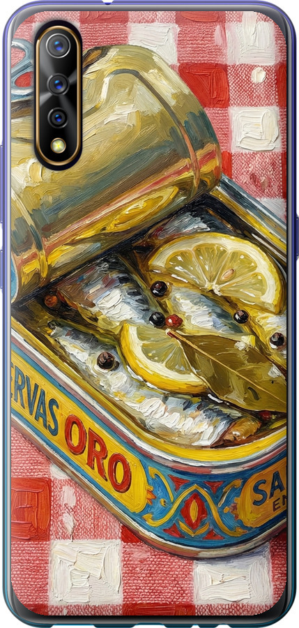 Vintage Sardine Tin Phone