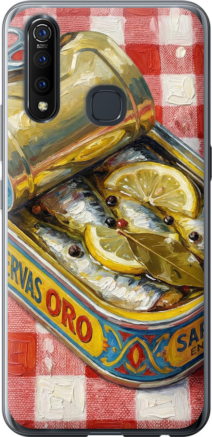Vintage Sardine Tin Phone