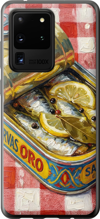 Vintage Sardine Tin Phone
