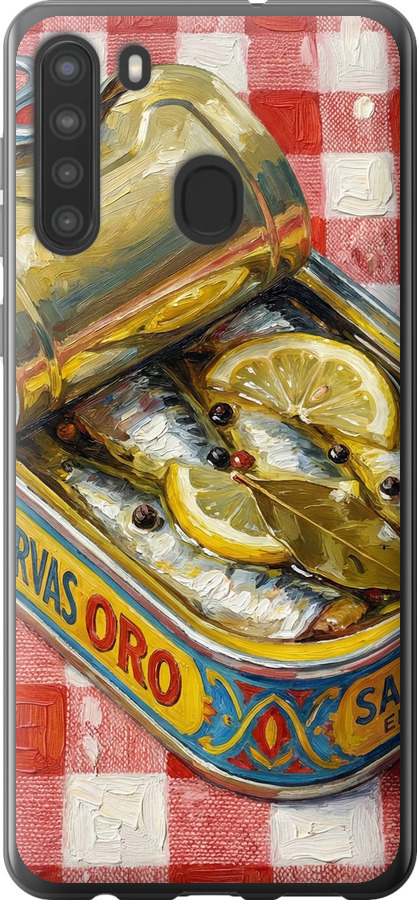 Vintage Sardine Tin Phone