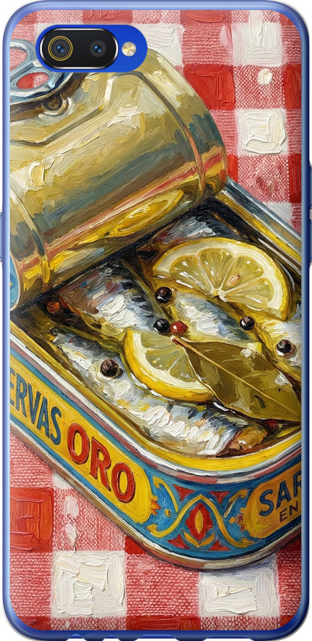 Vintage Sardine Tin Phone