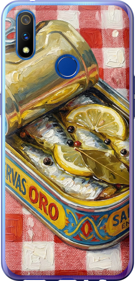 Vintage Sardine Tin Phone