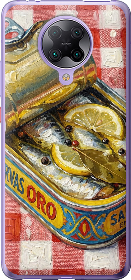 Vintage Sardine Tin Phone