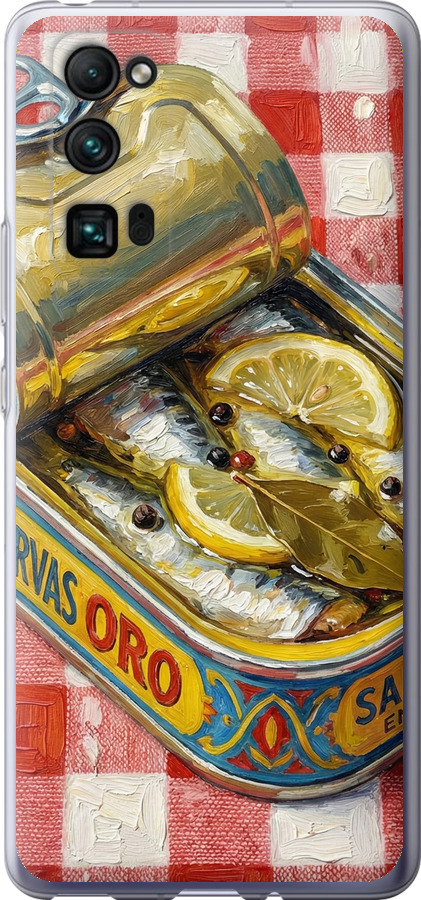 Vintage Sardine Tin Phone