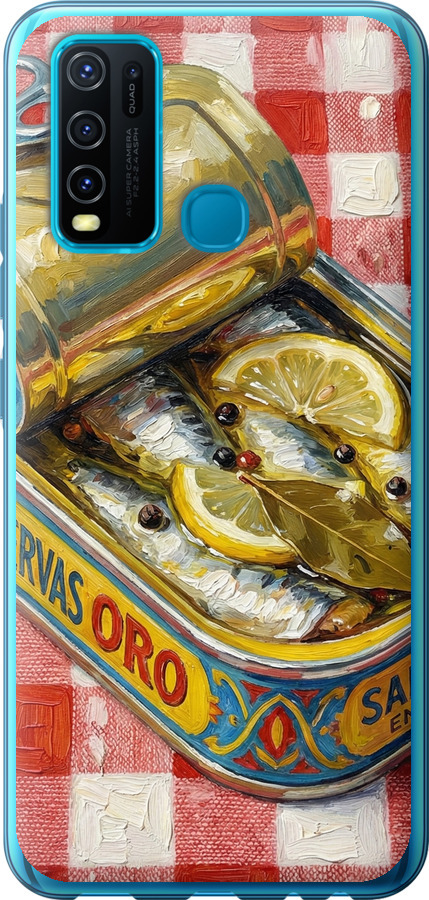 Vintage Sardine Tin Phone