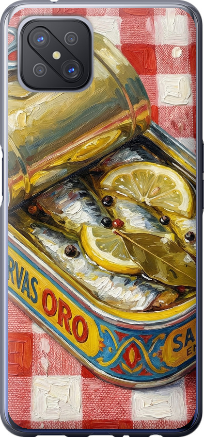 Vintage Sardine Tin Phone