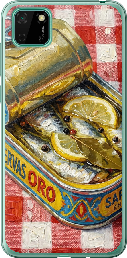 Vintage Sardine Tin Phone