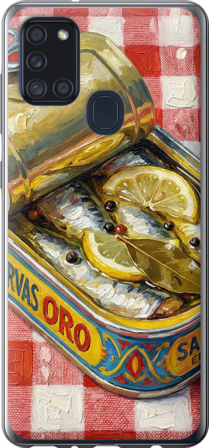 Vintage Sardine Tin Phone