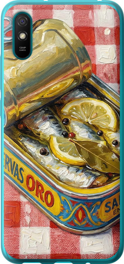 Vintage Sardine Tin Phone