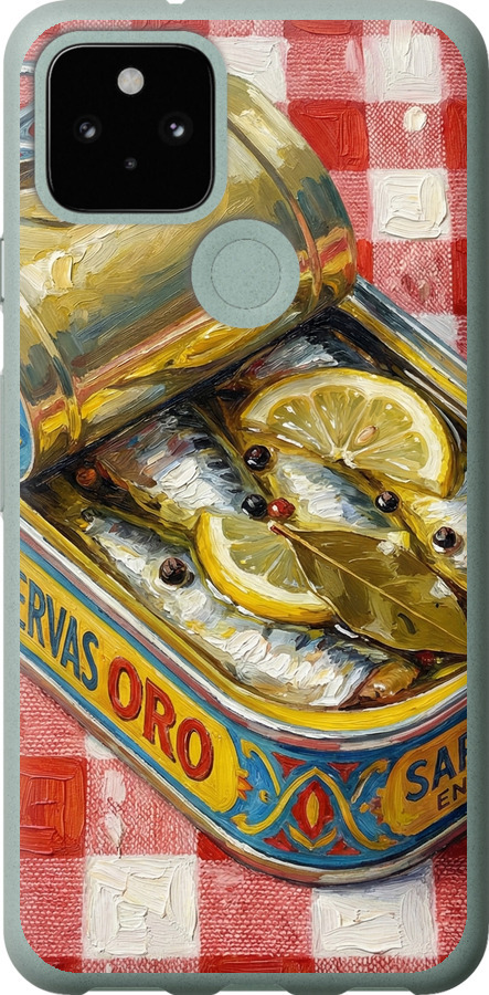 Vintage Sardine Tin Phone