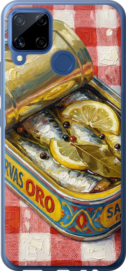 Vintage Sardine Tin Phone