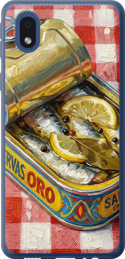 Vintage Sardine Tin Phone
