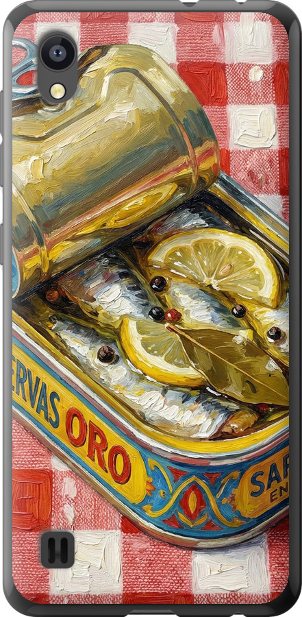 Vintage Sardine Tin Phone