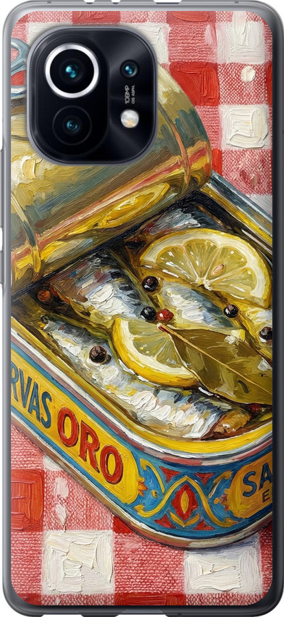 Vintage Sardine Tin Phone