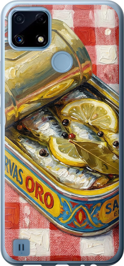 Vintage Sardine Tin Phone