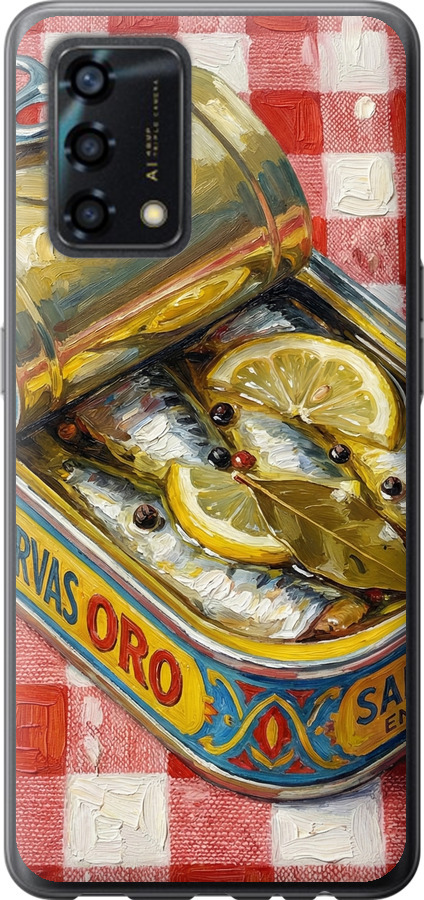 Vintage Sardine Tin Phone