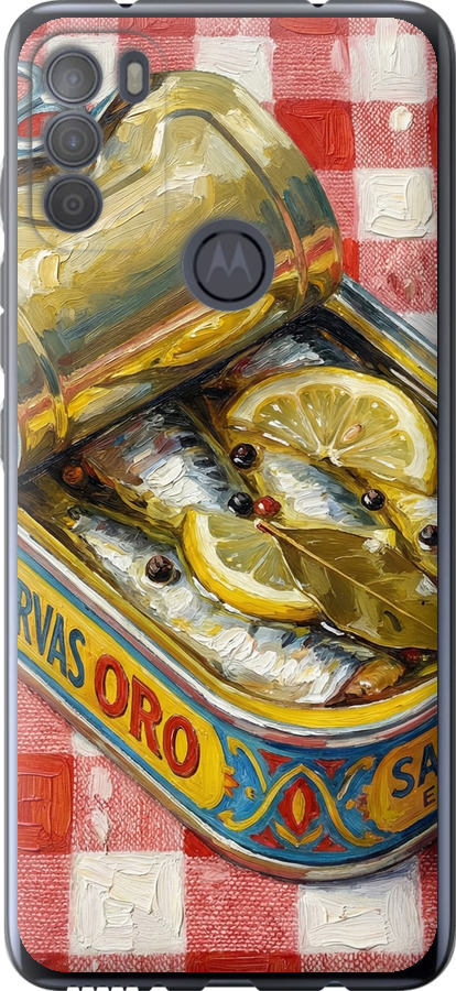 Vintage Sardine Tin Phone