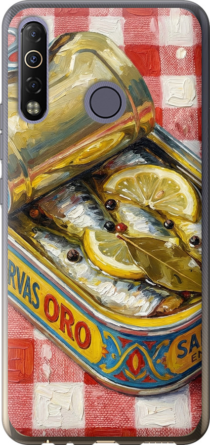 Vintage Sardine Tin Phone