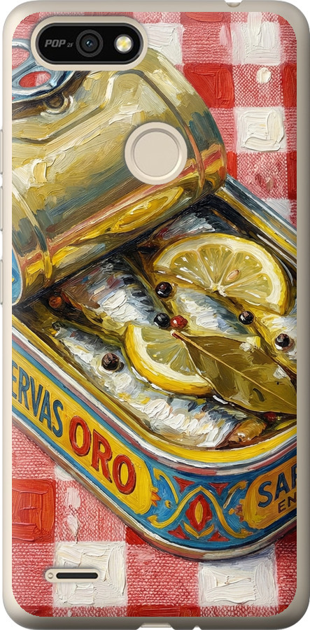 Vintage Sardine Tin Phone