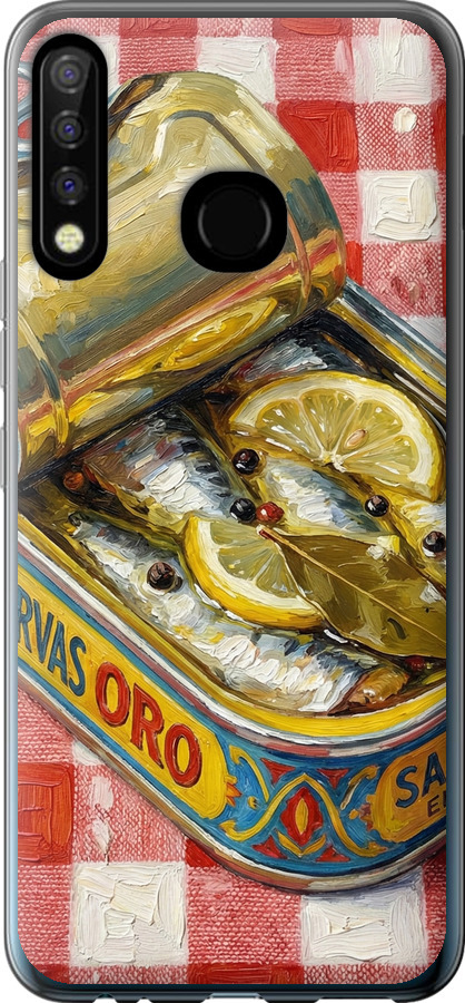 Vintage Sardine Tin Phone