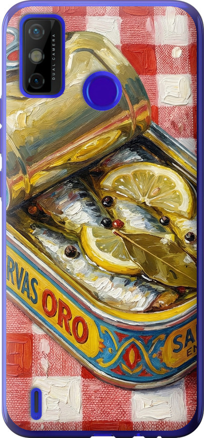 Vintage Sardine Tin Phone