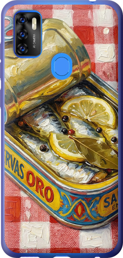 Vintage Sardine Tin Phone