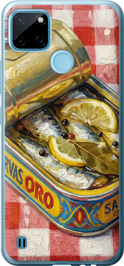Vintage Sardine Tin Phone
