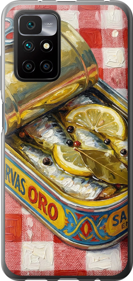 Vintage Sardine Tin Phone