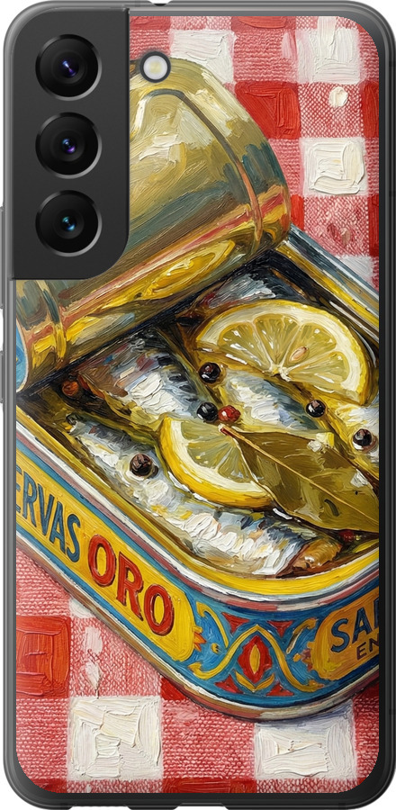 Vintage Sardine Tin Phone